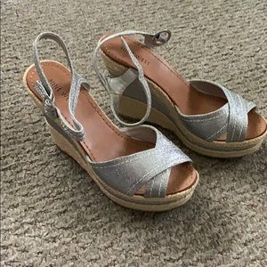 Silver wedges
